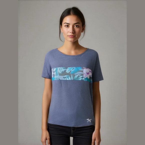 PINK Victoria's Secret Tops - Women's PINK T-Shirt, L/G, Gray, Multicolor